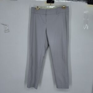 White House Black Market Sz 4 Gray Dress Pants